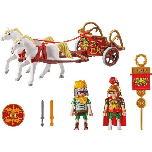 Playmobil Asterix: Ρωμαϊκή Άμαξα - 71543