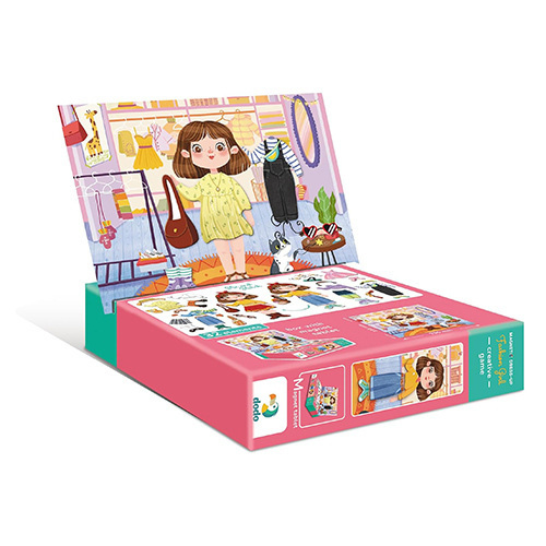 Dodo Toys Μαγνητικό Εκπαιδευτικό Παιχνίδι Dress-Up Fashion Girl Mε 32 Tεμάχια - 200243
