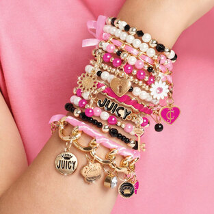 Make It Real Juicy Couture Glitz ' N Glam Charm Bracelets - FK4439