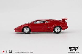 Mini GT Lamborghini Countach "25th Anniversary" Red 1/64 - MGT01192BL