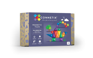 Connetix Rainbow Mini Pack Μαγνητικά Τουβλάκια Κατασκευών 24τμχ - CT-R-00024-MI
