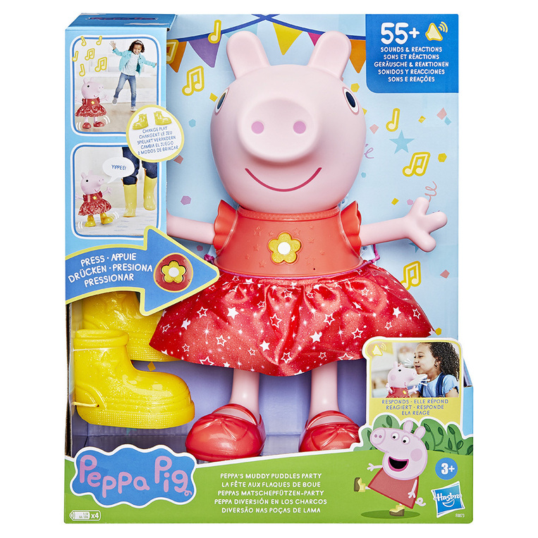 Παιχνιδολαμπάδα Peppa Pig Peppas Muddy Puddles Party - F8873L