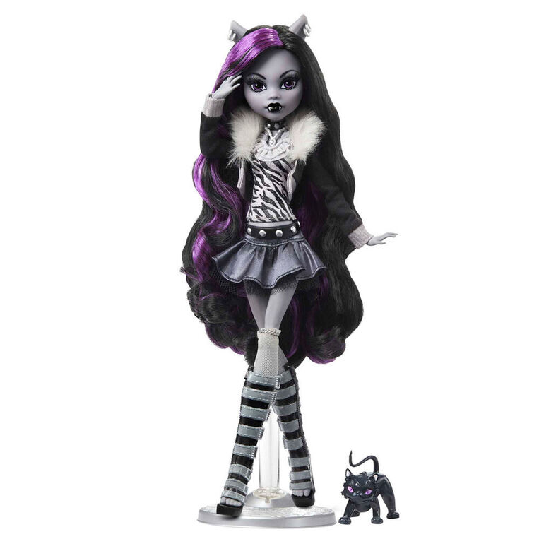 Monster High Reel Drama Clawdeen Wolf doll - HKN28