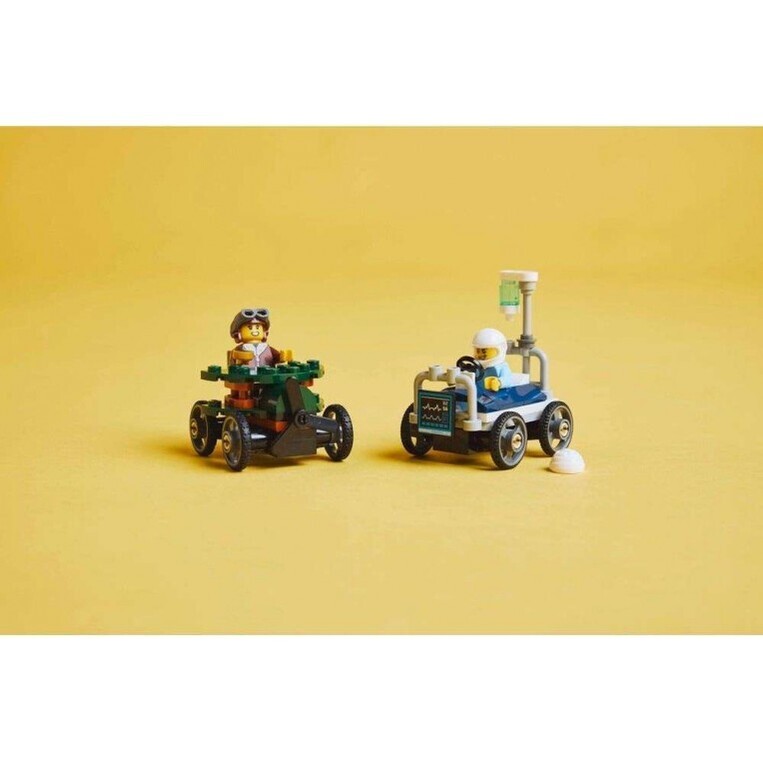 LEGO City Airplane Vs. Hospital Bed Race Car Pack - 60459