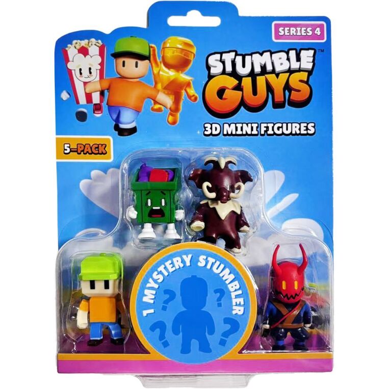 Stumble Guys S4 5-Pack - Διάφορα Σχέδια - FK40005