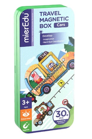 MierEdu Μαγνητικό Παζλ Cars - GRAF00116