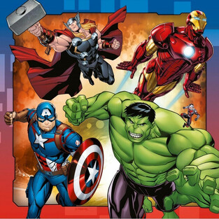 Ravensburger Παζλ 3X49 Τεμ. Avengers - 05-08040