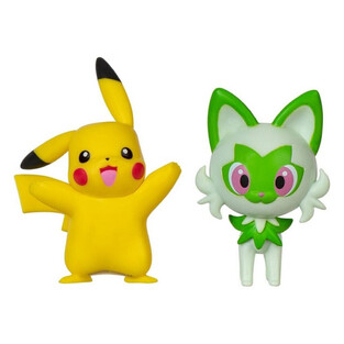 Pokemon - Pikachu & Sprigatito Φιγούρες (6cm) - PKW3358