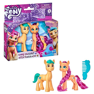 My Little Pony Movie Fun Friends Sunny Starscout-Hitch Trailblaizer - F3800