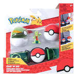 Pokemon Clip 'N' Go Ζώνη, Poke Balls Kαι Φιγούρα Treecko - PKW4170