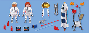 Playmobil Esa: Πύραυλος Εξερεύνησης Πλανήτη Άρη - 72011