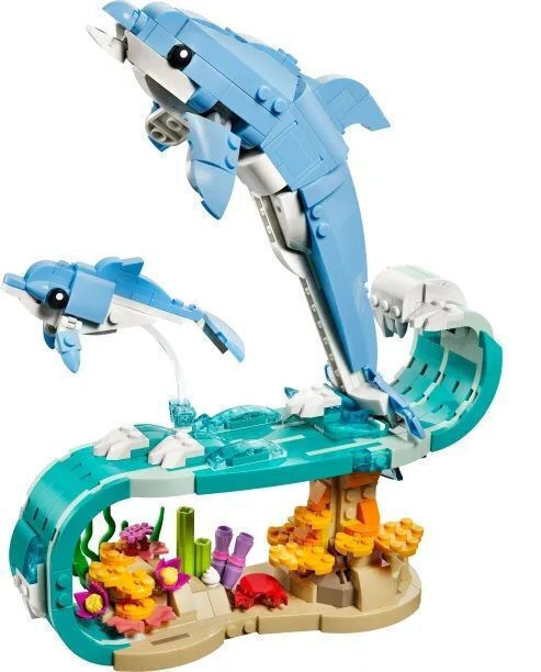 LEGO Creator 3 in 1 Sea Animals: Beautiful Dolphins - 31385