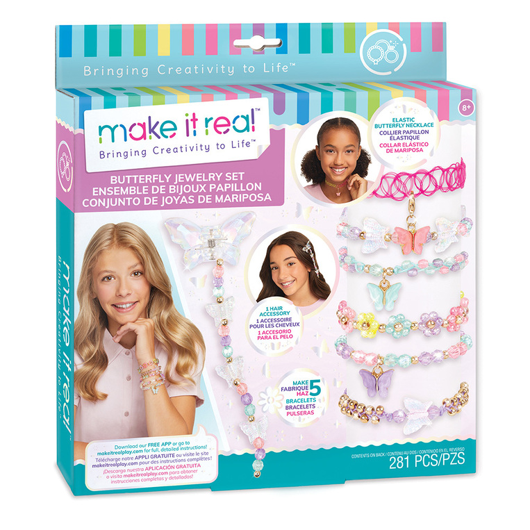 Make It Real Butterfly Jewelry Set - FK1323
