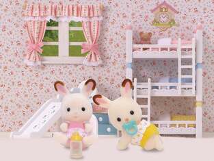 Sylvanian Families Chocolate Rabbit Twins - SF5420