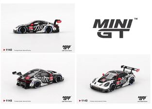 Mini GT 1:64 Porsche 911 GT3 R #77 2025 IMSA Petit Le Mans - MGT01143-BL