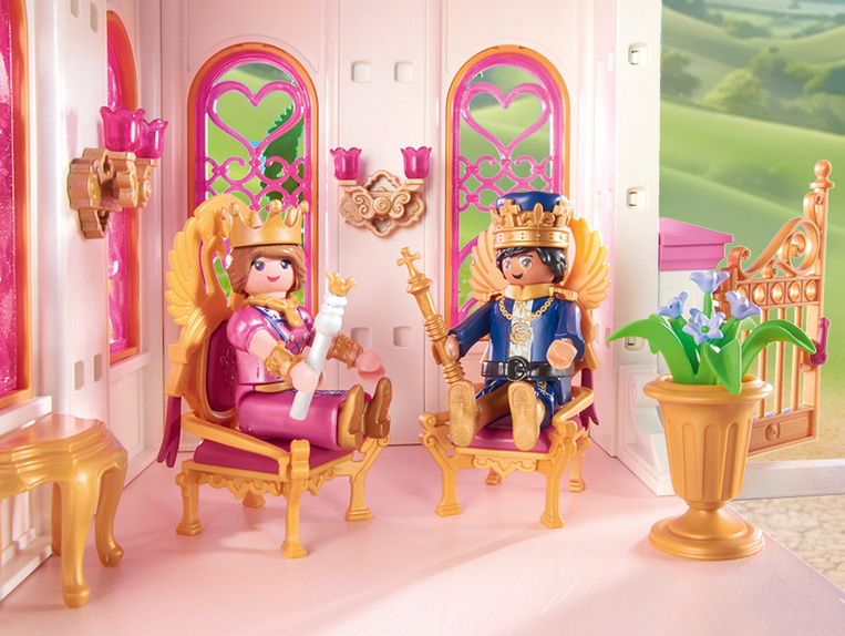 Playmobil Princess Magic Παραμυθένιο Παλάτι Με Βασιλιά Και Βασίλισσα - 71845