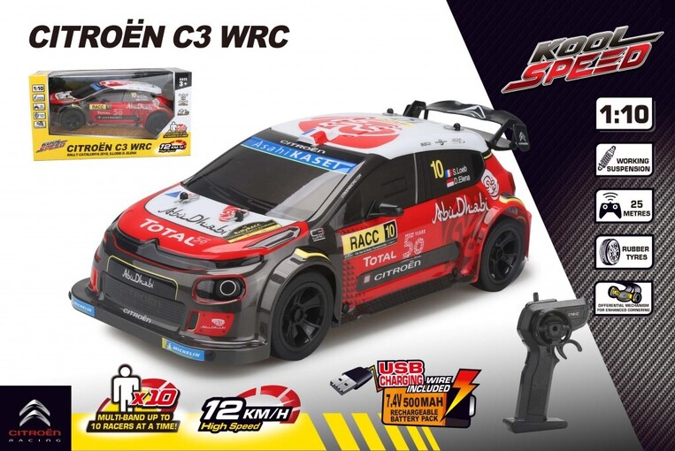 Dynatech RC – Rally Official WRC 1:10 (PVC) | Citroen C3 WRC - FK00004B