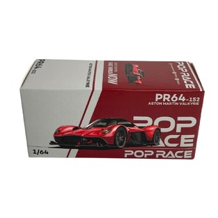 Pop Race 1/64 Aston Martin Valkyrie Supernova Red - PR640152