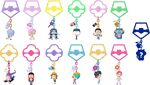 Kpop Demon Hunters Hello Friend Mini Collectible Surprise Keychain Figures - JRN57
