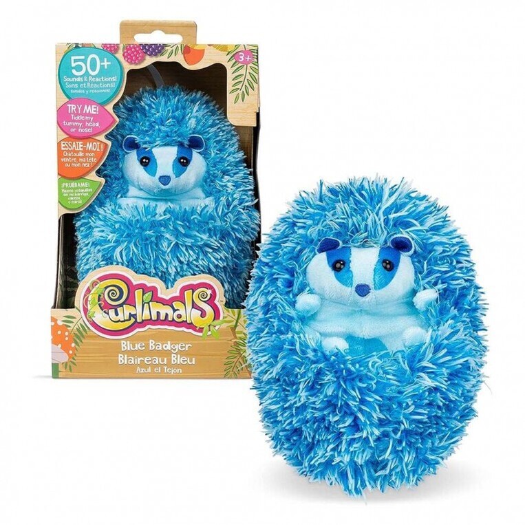 Curlimals Διαδραστικό Λούτρινο Ζωάκι του Δάσους - 2 Σχέδια - CUR00700