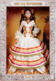 Barbie Signature Doll Día De Muertos In Ruffled Cream Gown - JBJ05