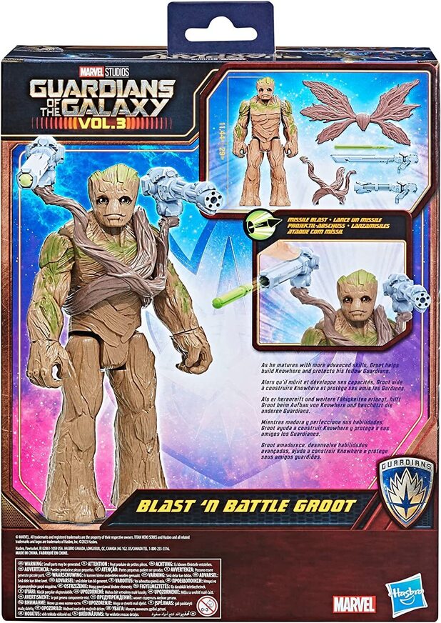 Guardians Of The Galaxy Titan Hero Deluxe Groot Φιγούρα - F6873
