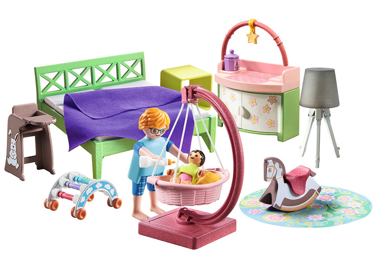 Playmobil My Life Μοντέρνο Υπνοδωμάτιο Με Κούνια - 71609