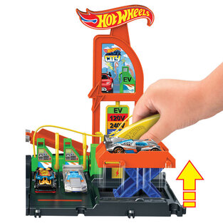 Hot Wheels City Πίστα Σταθμός Καυσίμων - HTN79