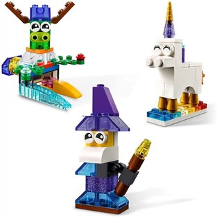 LEGO Classic - Δημιουργικά Διαφανή Τουβλάκια - 11013 