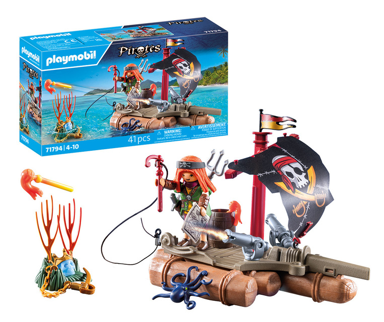 Playmobil Pirates Πειρατική Σχεδία Με Κανόνια - 71794