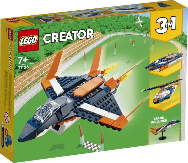 Lego Creator Supersonic-Jet - 31126