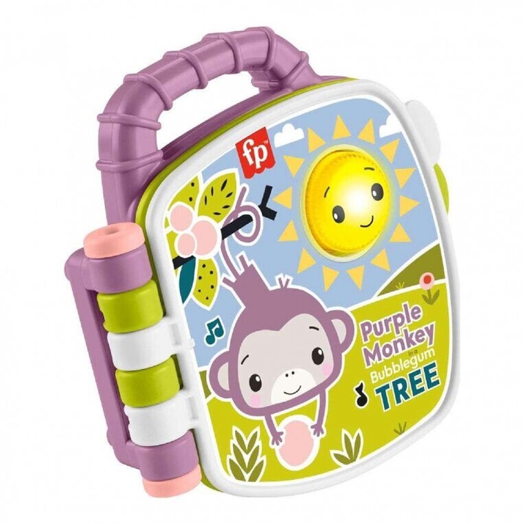 Fisher-Price Μουσικό Βιβλιαράκι Μαϊμουδάκι - JFN07