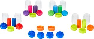 Wonder Factory Πλαστελίνες Never Dry Dough Mega Box Set - 595137EUC