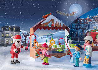 Playmobil Χριστουγεννιάτικο Ημερολόγιο Χριστουγεννιάτικη Αγορά - 71472 