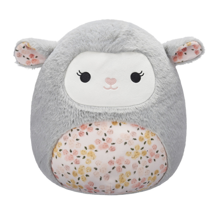 Squishmallows Fuzzamallow Λούτρινα 30,5Cm Elea Tο Aρνάκι - SQER00708