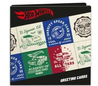 Hot Wheels Card Wallet 10 Cards With Enve (Multi color) - 181276