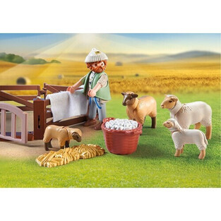 Playmobil Country Βοσκός Με Προβατάκια - 71444