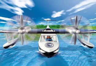 Playmobil City Action Αστυνομικό Υδροπλάνο - 4445