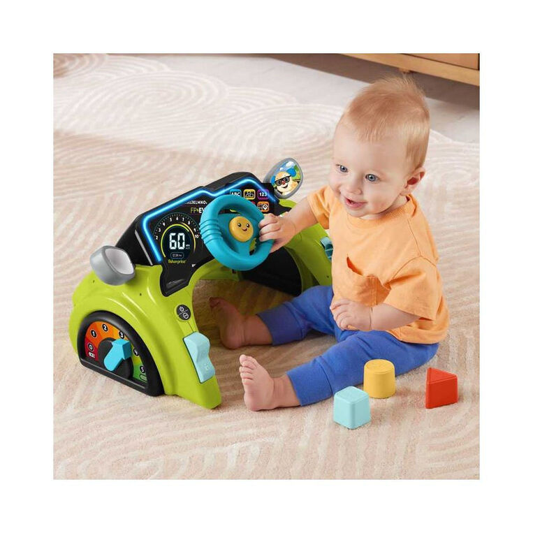 Fisher-Price Laugh & Learn Sit & Steer Εκπαιδευτικό Αυτοκίνητο - HYR91