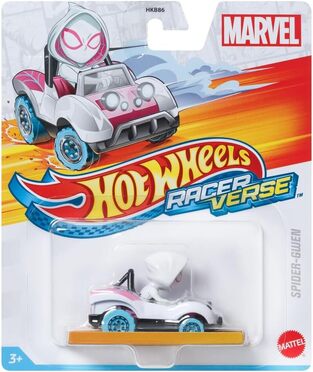Hot Wheels RacerVerse Marvel Spider-Gwen Die Cast Car - HRT46