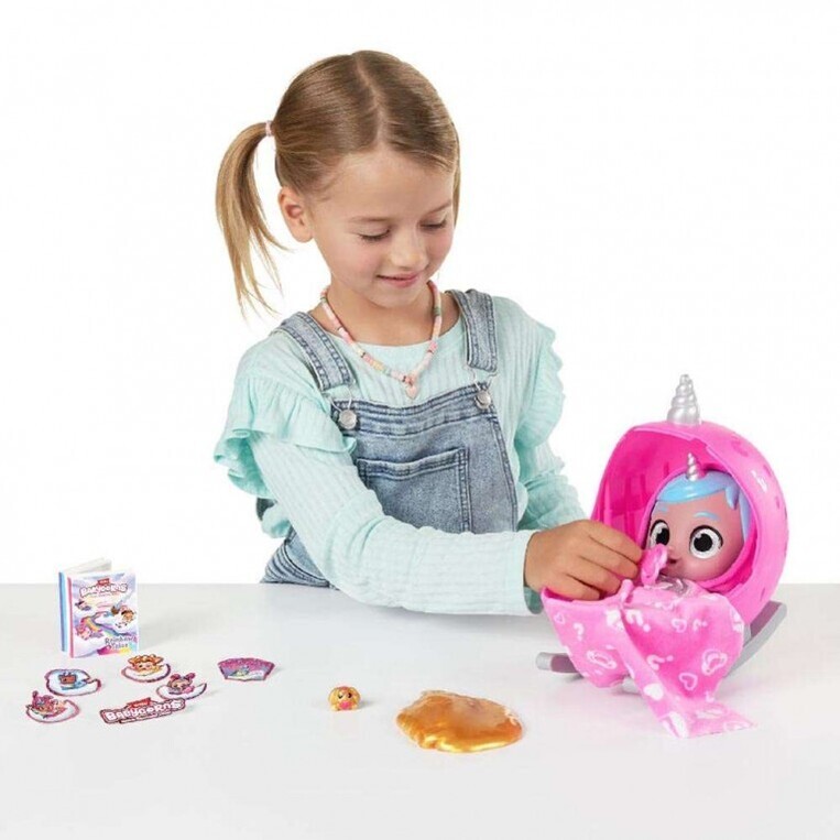 Babycorns Μαγικό Μωράκι Κούκλα 24εκ. Έκπληξη σε Κούνια Κουτάκι Σειρά 1 - 11892107
