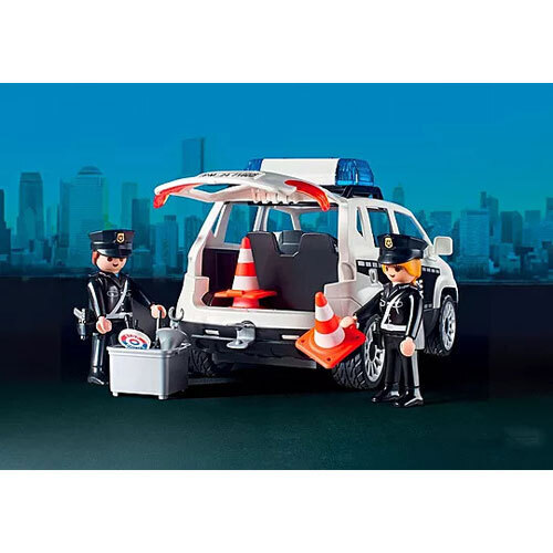 Playmobil Action Heroes Αστυνομικό Τμήμα Με Περιπολικό Και Ελικόπτερο - 71602