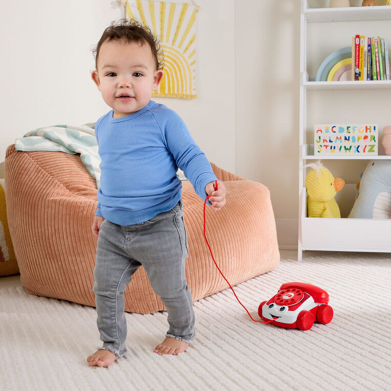 Fisher Price 80 Χρόνια Mattel Συρόμενο Τηλεφωνάκι - JGG97