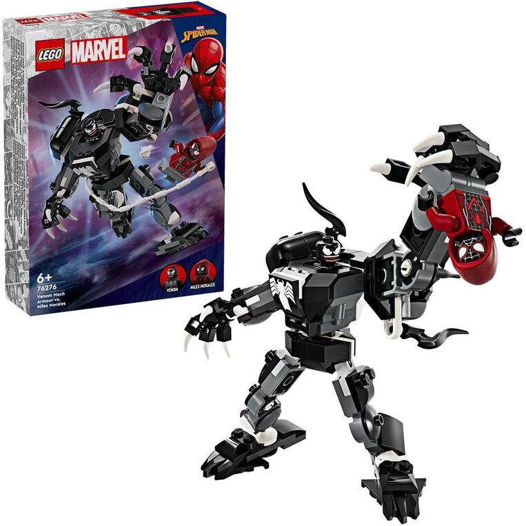 Lego Super Heroes Venom Mech Armor vs. Miles Morales - 76276