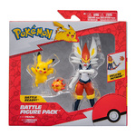 Pokemon Figures 2 pieces Cinderace and Pikachu - PKW2904