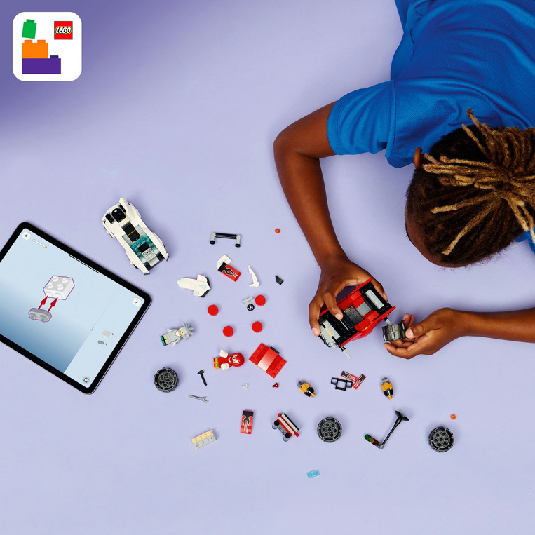 LEGO Sonic The Hedgehog Silver's Car Vs. Knuckles' Monster Truck - 77118