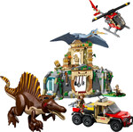 LEGO Jurassic World Spinosaurus & Quetzalcoatlus Air Mission - 76976