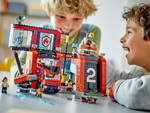 Lego City Fire Station With Fire Truck - 60414
