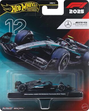  Hot Wheels Premium Cars F1 Team AMG Petronas Mercedes-Benz - JKD92