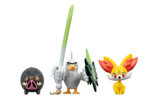 Pokemon - Fennekin, Lechonk, Sirfetch’d 3-Pack Battle Φιγούρες (5cm) - PKW3602